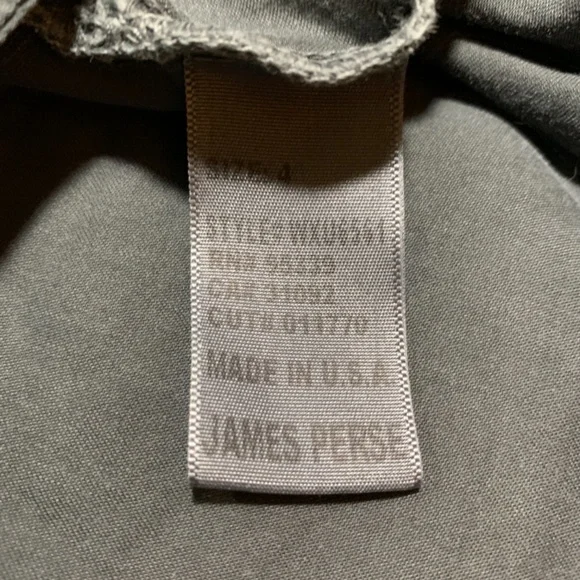 Brand New Standard James Perse Size 4 Gray Dress - Picture 9 of 10